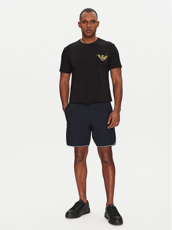 ARMANI BEACHWEAR Tシャツ EM000574-AF12349-FC114 Emporio Armani Underwear T-shirt EM000574 AF12349 FC114 Nero
