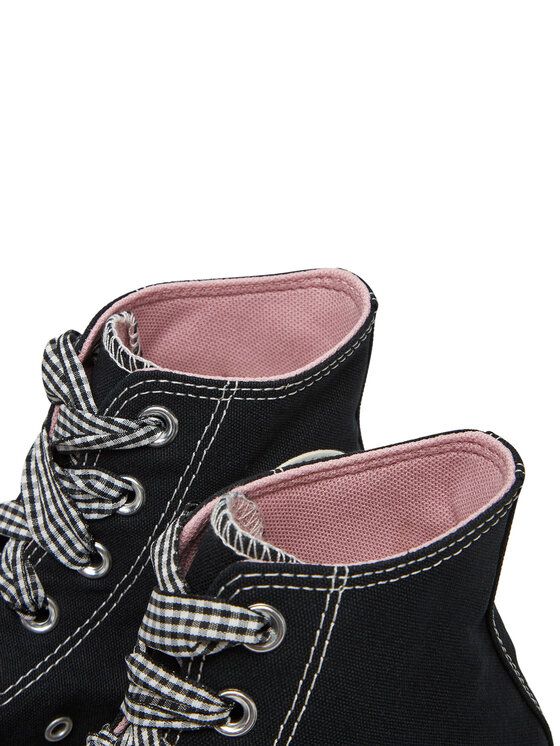 Converse Converse Tornacipő Chuck Taylor All Star Gingham A13661C Fekete