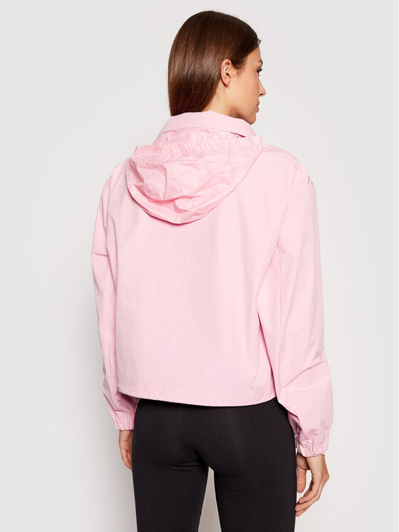 Giacca anorak Script Logo 114170 Rosa Regular Fit