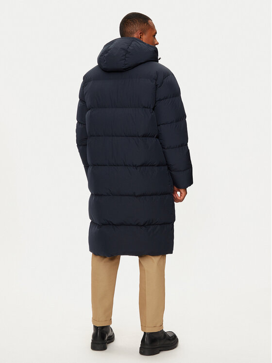 Tommy Hilfiger Tommy Hilfiger Kurtka puchowa MW0MW37368 Granatowy Regular Fit