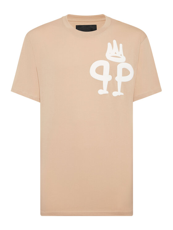 PHILIPP PLEIN PHILIPP PLEIN Tričko 9417 Béžová Regular Fit