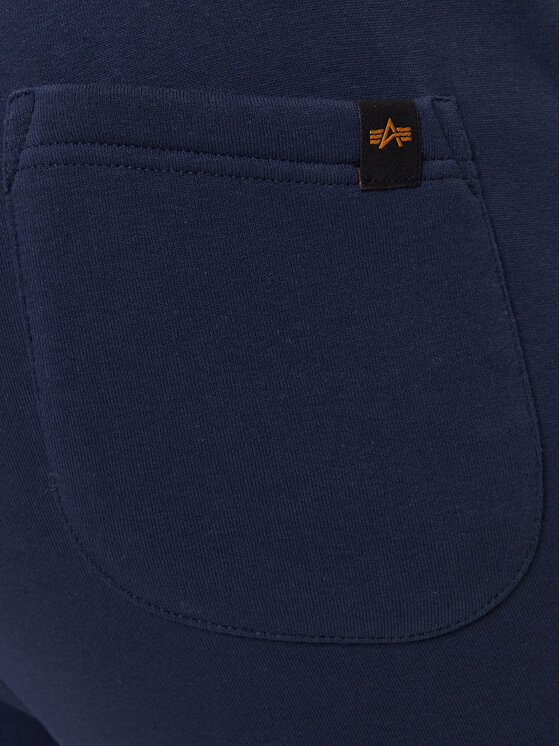 Alpha Industries Alpha Industries Долнище анцуг 156370 Тъмносин Regular Fit