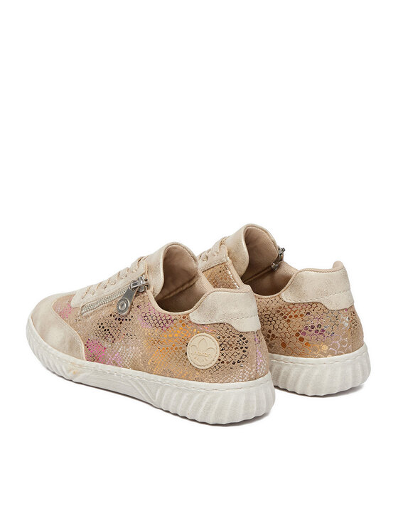 Rieker Rieker Sneakers N0902-90 Goldfarben