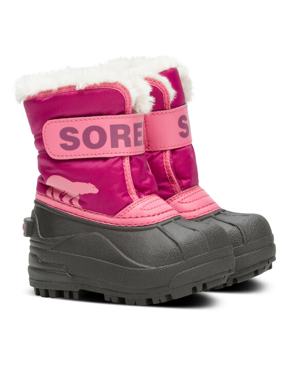 Sorel Sorel Μπότες Χιονιού Snow Commander™ 2114102652 Ροζ