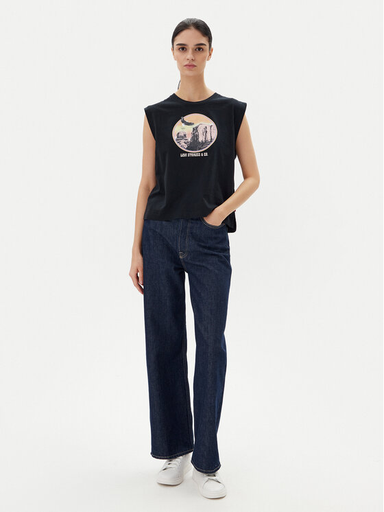 Levi's® Levi's® Blusa Graphic 001MW-0003 Nero Standard Fit
