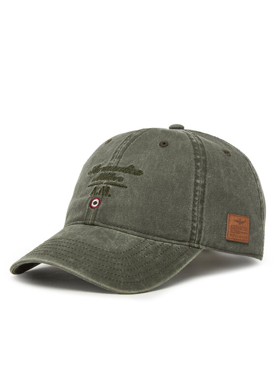 Czapka z daszkiem Aeronautica Militare, Zielona, 251HA1204CT2476