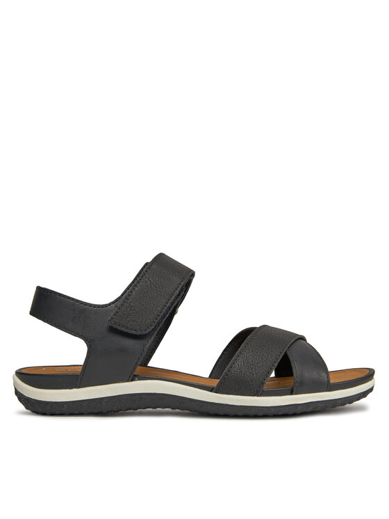 Geox Sandali D Sandal Vega D45R6B 0EKBN C9999 Črna