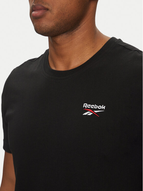 Reebok Reebok Футболка 100221874 Чорний Regular Fit