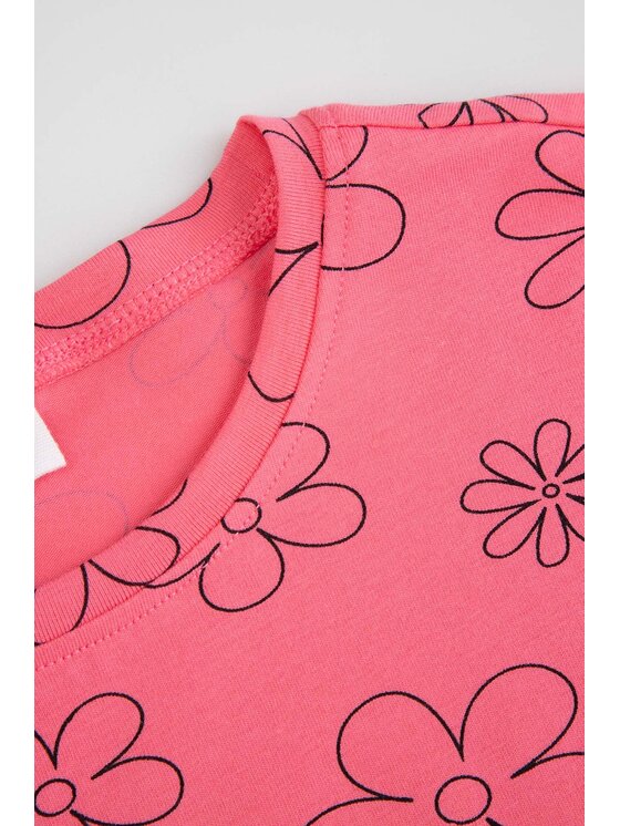 Coccodrillo Coccodrillo T-Shirt WC6143218VGA-007 Różowy Regular Fit