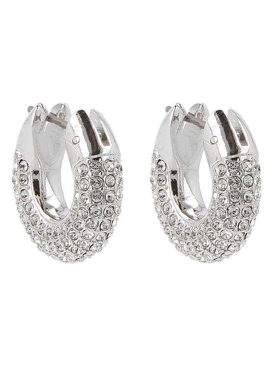 Swarovski Swarovski Auskarai Dextera Hoop 5618306 Sidabrinė