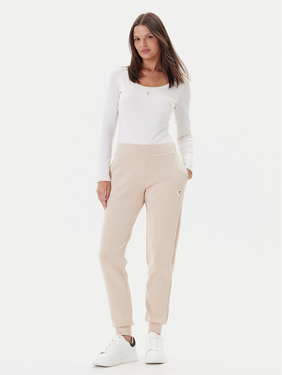 Guess Guess κορμάκι V4YP07 J1314 Εκρού Slim Fit