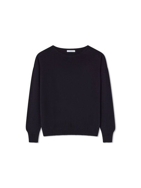 Motivi Motivi Sweter M343E002402N033 Czarny Over Fit