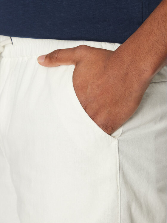 Blend Blend Stoffshorts 20718409 Weiß Regular Fit