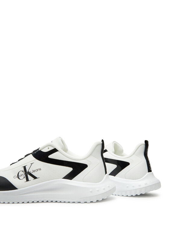 Calvin Klein Jeans Calvin Klein Jeans Sneakersy Eva Runner Low Lace Ml YM0YM00968 Biela