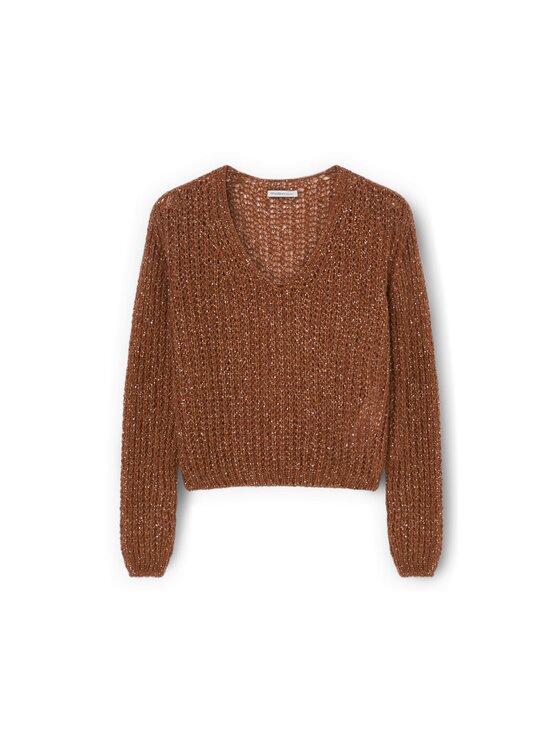 Motivi Motivi Maglione M297E002267N012 Marrone Regular Fit