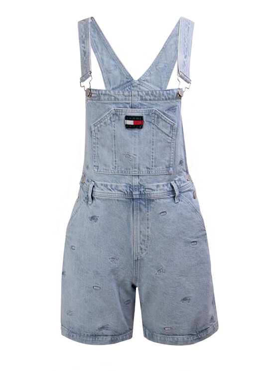 Tommy Hilfiger Tommy Hilfiger Ogrodniczki DW0DW12425-1CE R. M Niebieski Regular Fit