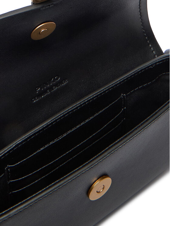 PINKO PINKO Handtasche Saddle Flat AI 25-26 PCPL 105349 A1ZX Schwarz
