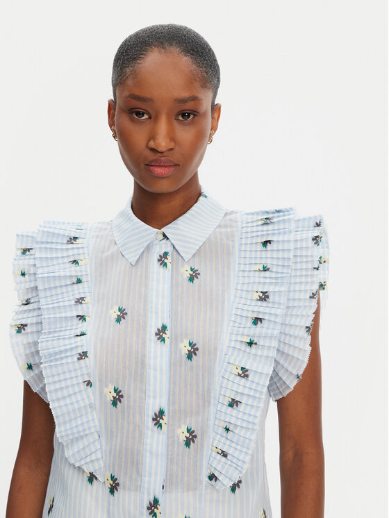 Munthe Munthe Hemd Must 252102725224 Himmelblau Regular Fit