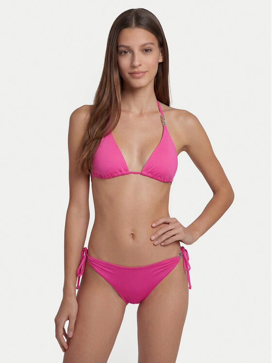 Guess Guess Bikinio viršus E6GJ30 MC040 Rožinė