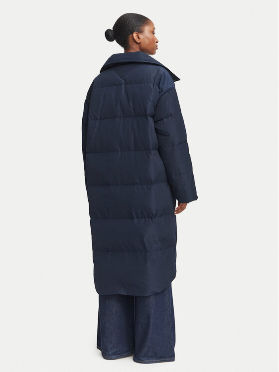 Tommy Hilfiger Tommy Hilfiger Kurtka puchowa WW0WW47279 Granatowy Relaxed Fit