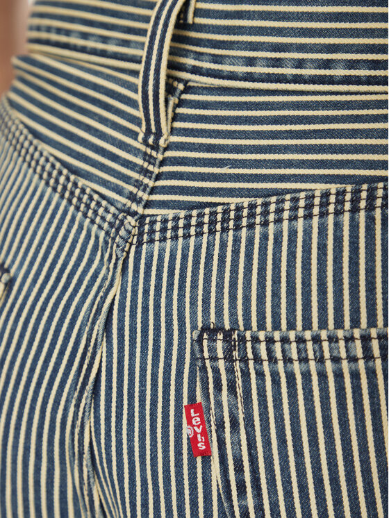 Levi's® Levi's® Jeans kratke hlače 568™ 001K8-0002 Črna Loose Fit
