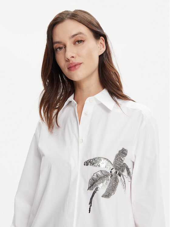 Marella Marella Košulja Elam 2413111121 Bijela Regular Fit