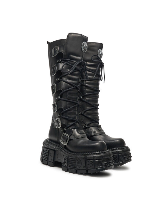 NEW ROCK NEW ROCK Marte M-272-S3 Crna