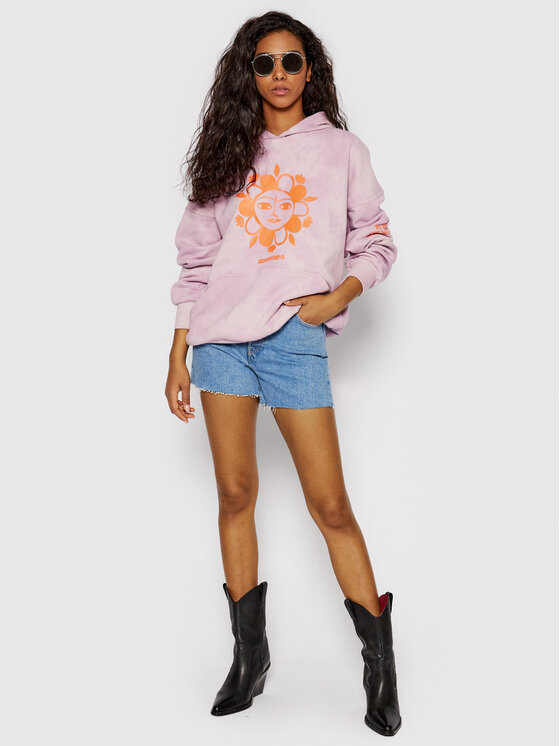 Converse Converse Bluză History Month 10024265-A02 Roz Oversize