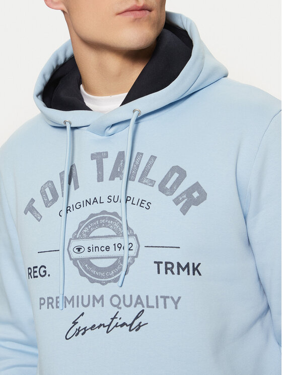 Tom Tailor Tom Tailor Bluza 1043292 Niebieski Regular Fit