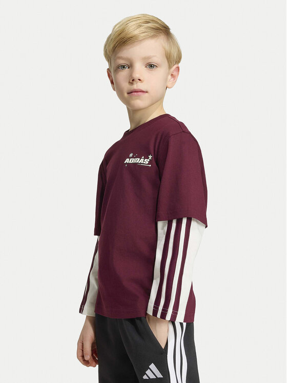 adidas adidas Bluse Pixar Toy Story KG6133 Dunkelrot Regular Fit