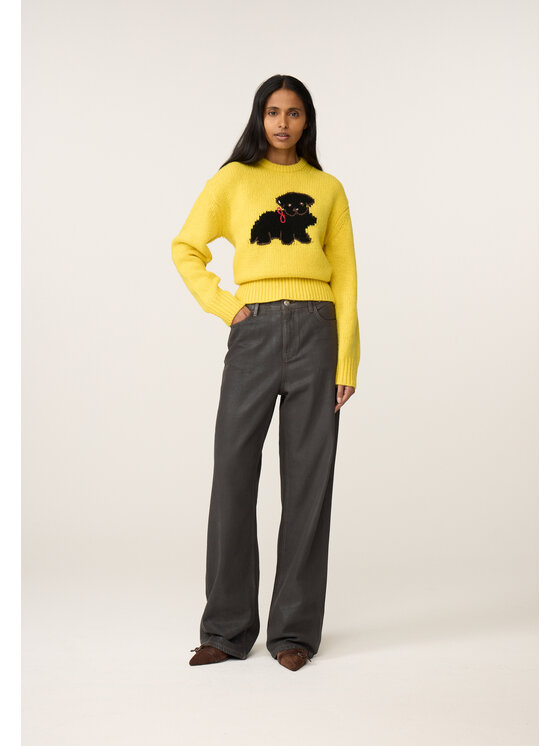 Fabienne Chapot Fabienne Chapot Sweter 6900-1861-173 Żółty Regular Fit