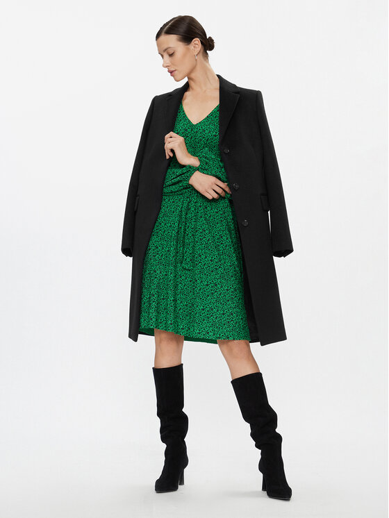 Vila Vila Kleid für den Alltag 14092028 Grün Relaxed Fit