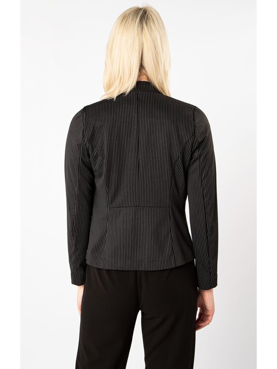 QUIOSQUE QUIOSQUE Sako MARINA BLAZER 2 Černá Regular Fit