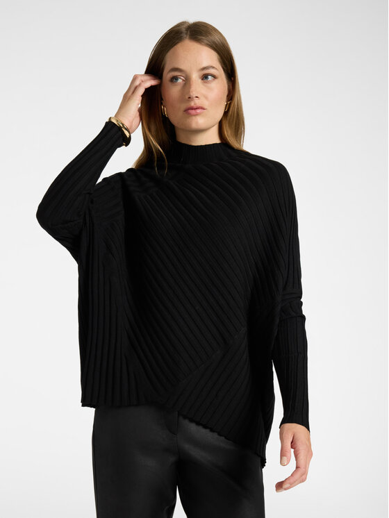 Elena Mirò Elena Mirò Maglione M243E002261N033 Nero Over Fit