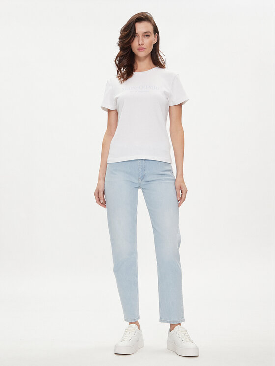 Marc O'Polo Marc O'Polo T-Shirt 402 2293 51055 Λευκό Regular Fit