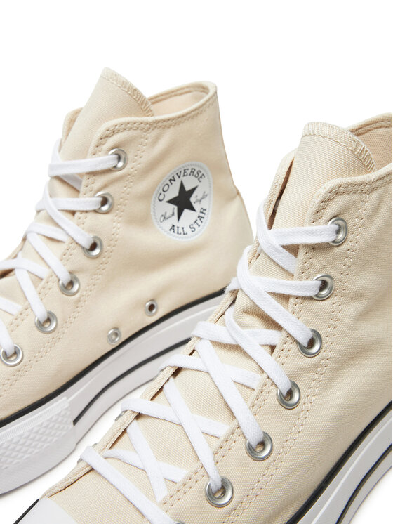 Converse Converse Sportbačiai Chuck Taylor All Star Lift Platform HI A08214C Smėlio