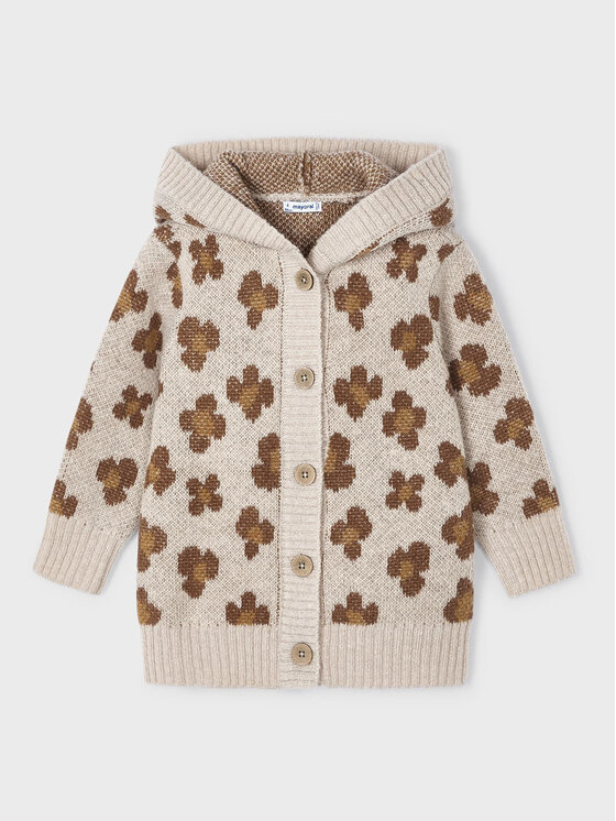 Mayoral Mayoral Cardigan 4.312 Marrone Regular Fit
