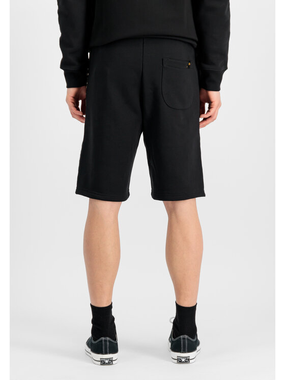 Alpha Industries Alpha Industries Szorty Camo Jogger Short Czarny Regular Fit