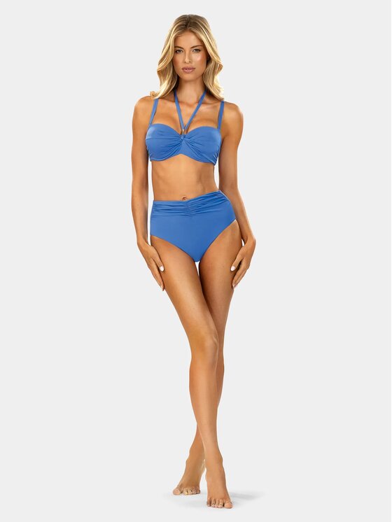 Feba Feba Dół od bikini FD166 Niebieski