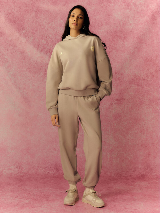 4F 4F Spodnie dresowe TASTE THE GLOW Szary Loose Fit