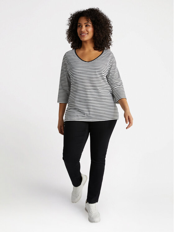 Fiorella Rubino Fiorella Rubino T-shirt G081L208430N0Z3 Nero Regular Fit