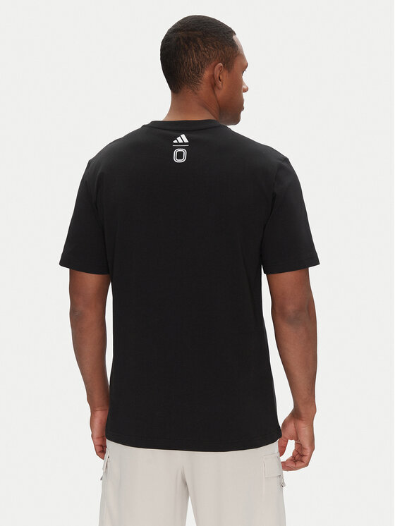 adidas adidas T-Shirt Overtime Spring Graphic JM0291 Μαύρο Regular Fit