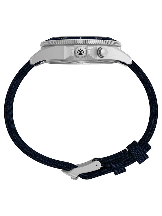 Timex Timex Zegarek TW2W22000 Niebieski