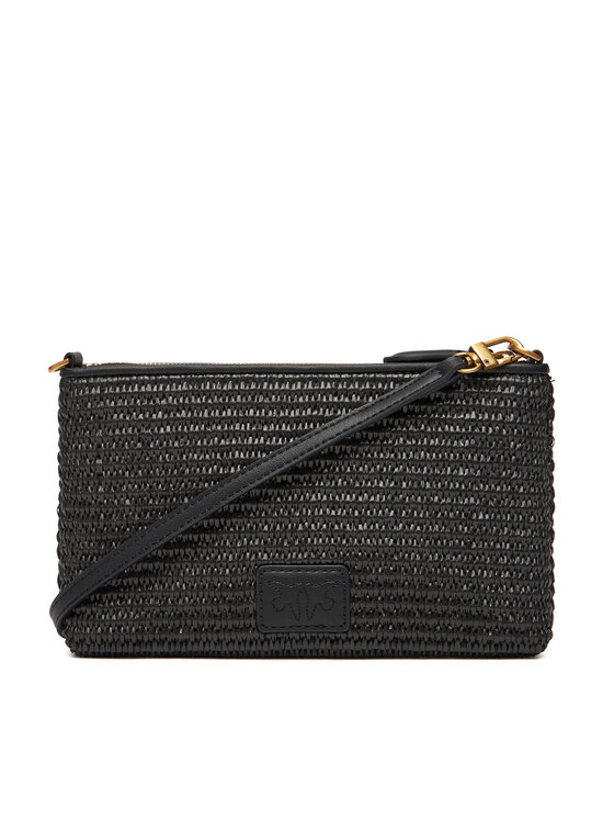 PINKO PINKO Handtasche Flat Horizontal Mini PE 25 PCPL 104277 A2CF Schwarz