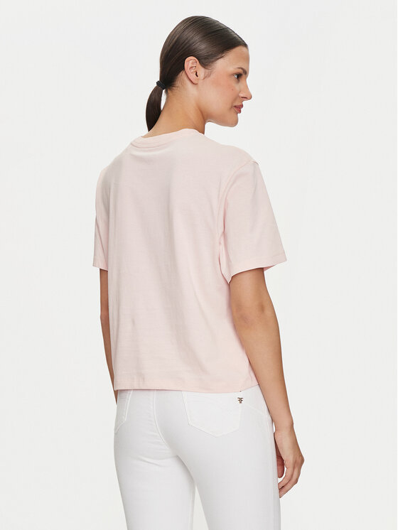 Guess Jeans Guess Jeans Tričko W4YI05 K8HM0 Ružová Regular Fit