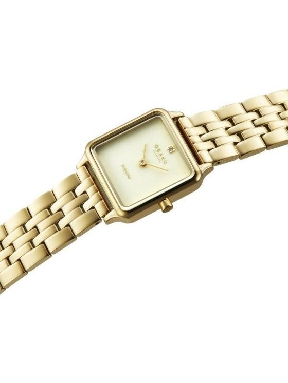 Obaku Obaku Hodinky V301LXGGSG Zlatá