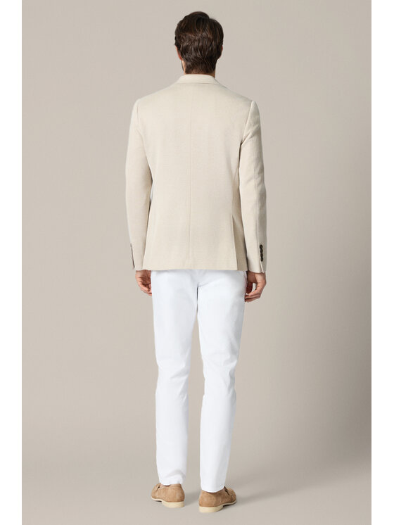 Lancerto Lancerto Marynarka Seborga MA131126000008 Beżowy Slim Fit