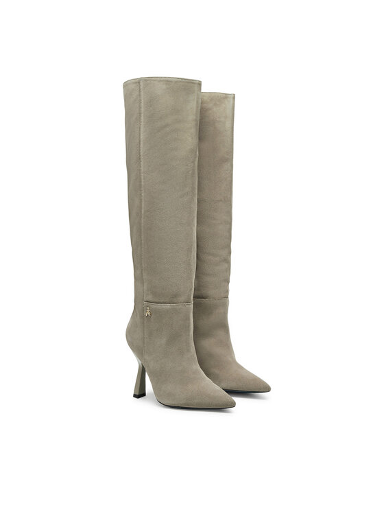 Patrizia Pepe Patrizia Pepe Čizme preko koljena 8Y0090/L033-S690 Siva