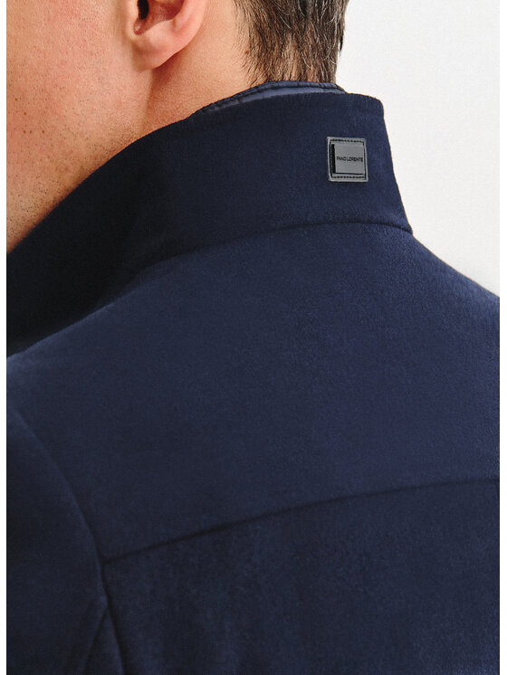 Pako Lorente Pako Lorente Płaszcz zimowy P25WF-7X-010 Granatowy Classic Fit