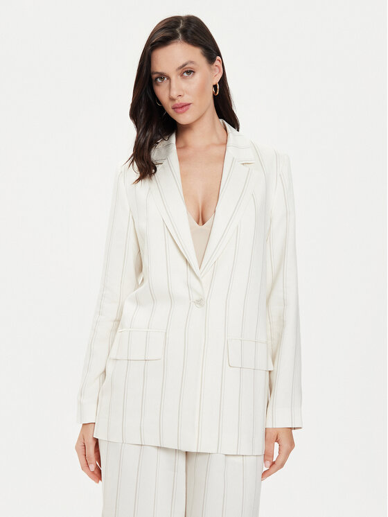 Tamaris Apparel Sacou Bad Urach TAW0547 Écru Relaxed Fit